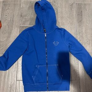 True Religion Boys Zip Up Hoodie